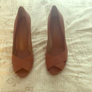 Brown BR wedge Sandals